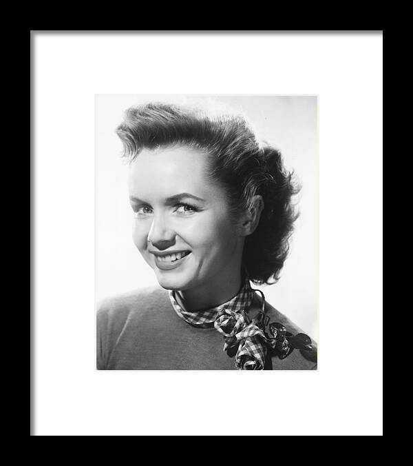 Debbie Reynolds Framed Print featuring the photograph Debbie Reynolds #3 by Silver Screen