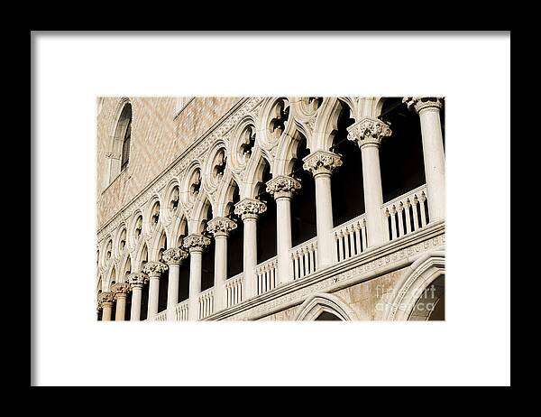 Doge's Palace Framed Print featuring the photograph Doge's Palace #3 by Mats Silvan