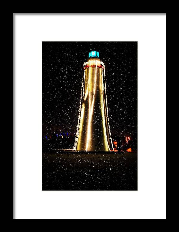 Fort Gratiot Lighthouse Framed Print featuring the photograph Fort Gratiot Lighthouse #3 by Cheryl Cencich