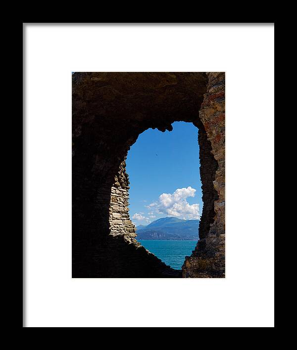 Francacorta Framed Print featuring the photograph Grotte di Catullo at Sirmione. Lago di Garda #4 by Jouko Lehto