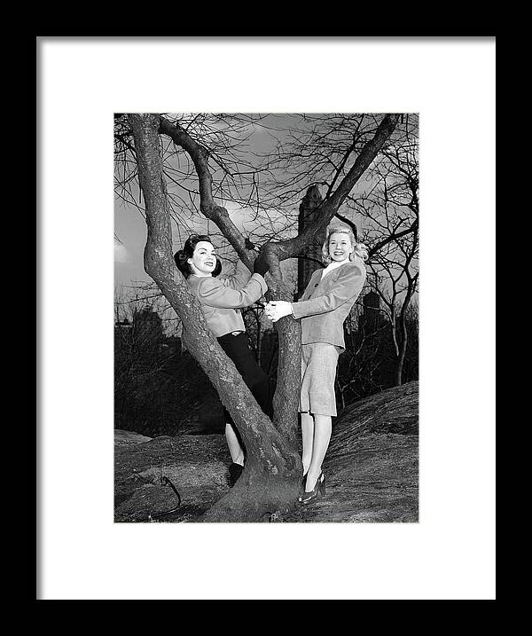 1947 Framed Print featuring the photograph Kallen And Day, C1947 #3 by Granger