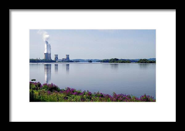 3 Mile Island Framed Print featuring the photograph 3 Mile Island by Kathy Churchman