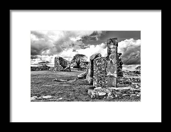 Nendrum Monastic Site Framed Print featuring the photograph Nendrum Monastic Site #3 by Jim Orr