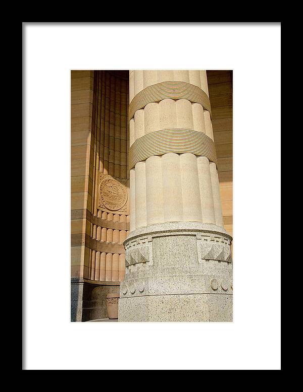 Architecture Framed Print featuring the photograph New York, Buffalo, City Hall #3 by Cindy Miller Hopkins