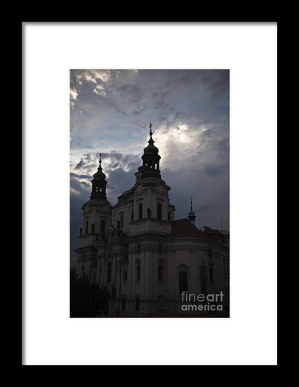 Ancient Framed Print featuring the photograph Prague #3 by Maria Heyens
