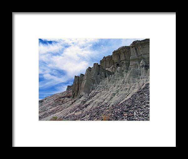 Red Rock Canyon Framed Print featuring the photograph Red Rock Canyon #3 by Jim McCullaugh