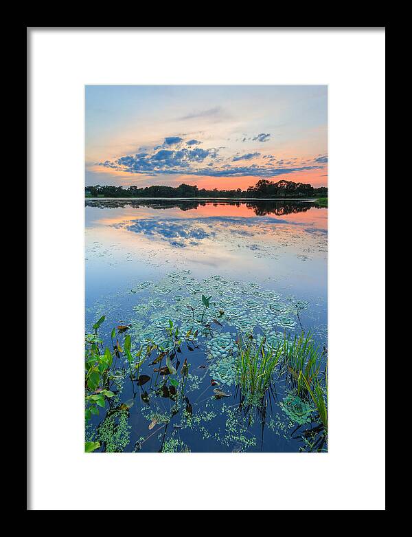 Shad Factory Framed Print featuring the photograph Shad Sunset #3 by Bryan Bzdula