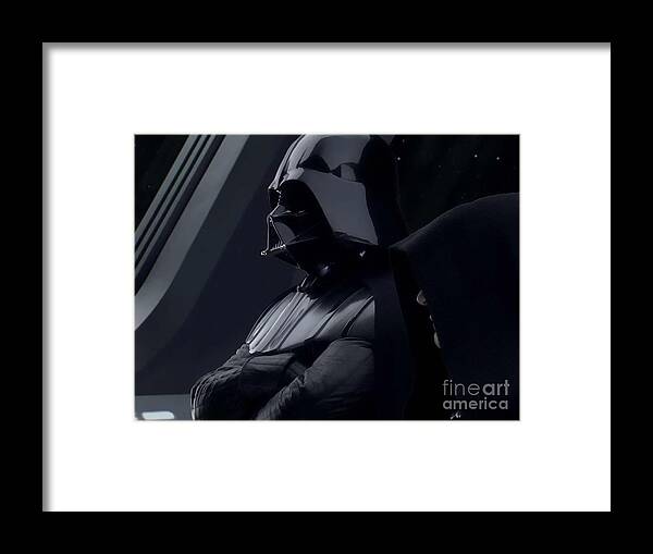Star Wars Framed Print featuring the photograph Star Wars #3 by Baltzgar