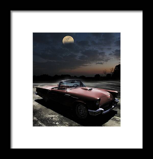 Thunderbird Framed Print featuring the photograph Sweet Dreams of Route 66 #3 by Shannon Story