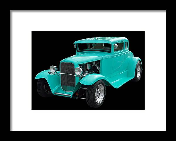 Car Framed Print featuring the photograph 31 Ford - Classic Hotrod by Billy Beck