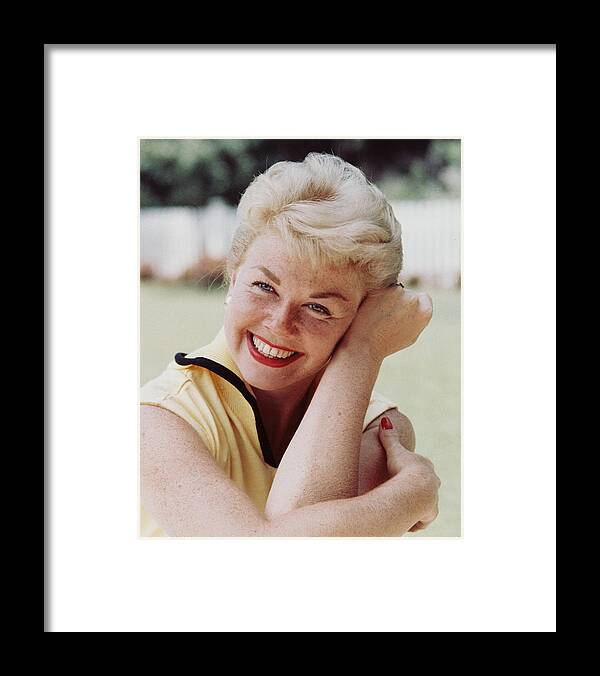 Doris Day Framed Print featuring the photograph Doris Day #32 by Silver Screen