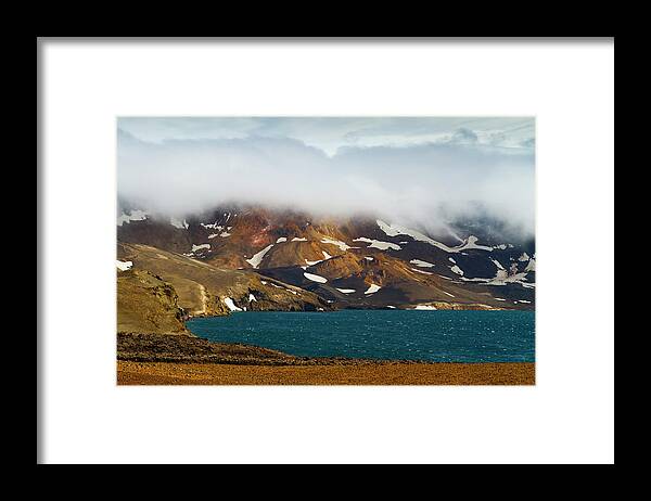 Arctic Framed Print featuring the photograph Iceland, Ice & Fire #36 by Mikel Bilbao