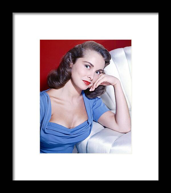 Janet Leigh Framed Print featuring the photograph Janet Leigh #36 by Silver Screen