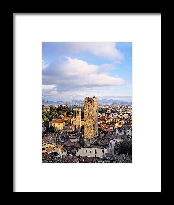 Building Framed Print featuring the photograph Bergamo #4 by Karol Kozlowski