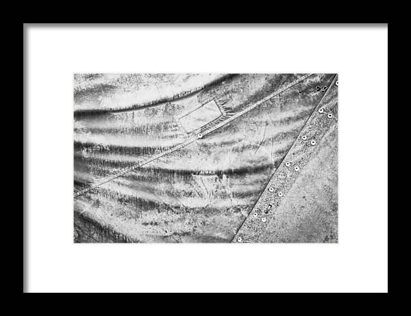 Abstract Framed Print featuring the photograph Canvas #4 by Tom Gowanlock