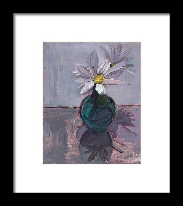 Still Life Framed Print featuring the painting Untitled #503 by Chris N Rohrbach