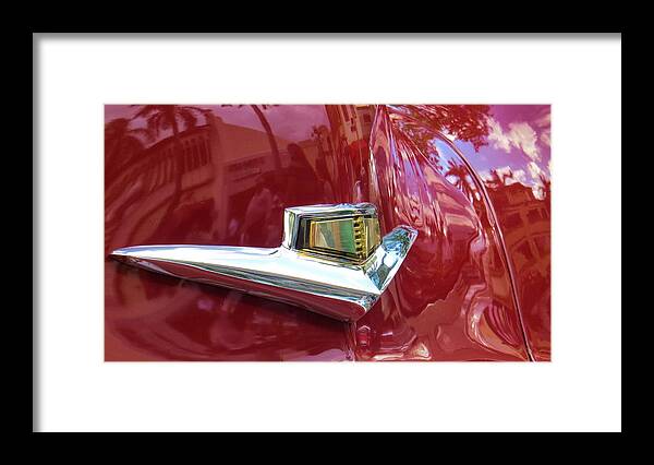 Autos Framed Print featuring the photograph Classic Car Art by Dart Humeston