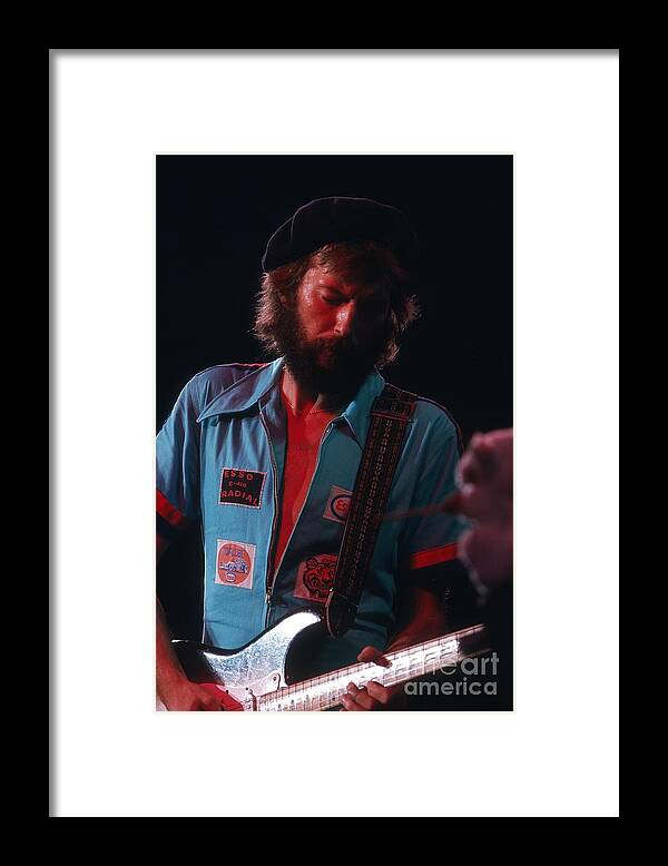 Eric Clapton Framed Print featuring the photograph Eric Clapton #4 by Marc Bittan