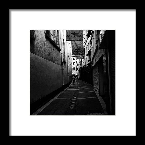 City Framed Print featuring the photograph In Love With Black And White Again #4 by Luis Aviles