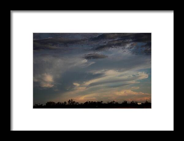 Stormscape Framed Print featuring the photograph Let the Storm Season Begin #32 by NebraskaSC