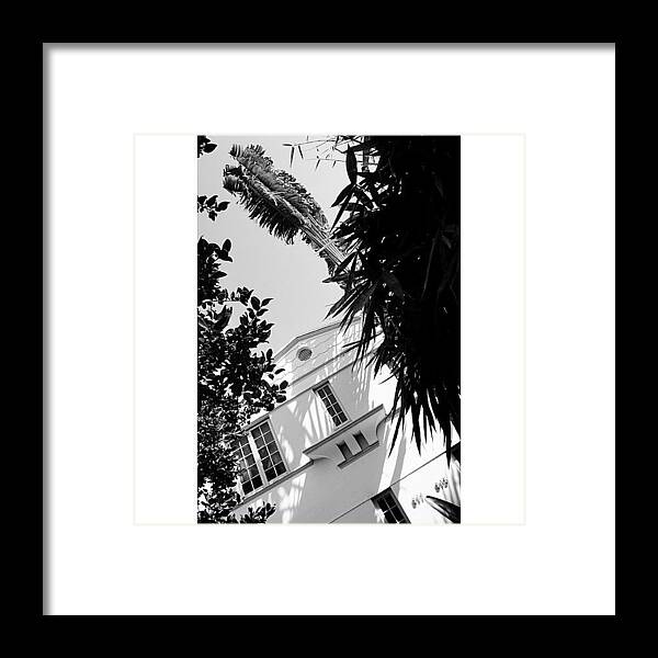 Habana Framed Print featuring the photograph {miami Beach's Art Deco} In 1979 #4 by Joel Lopez