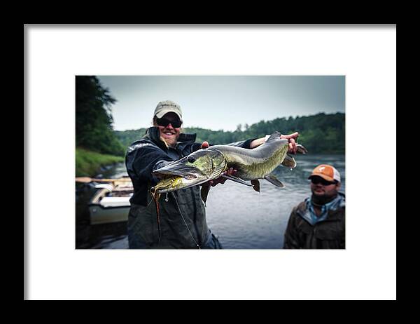 Musky Fishing On The Flambeau River #4 Framed Print by Nate Luke - Fine Art  America