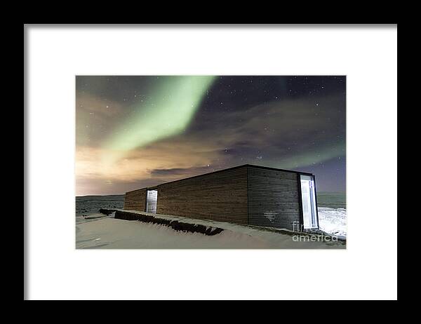 Northern Framed Print featuring the photograph Northern Lights Iceland #4 by Gunnar Orn Arnason