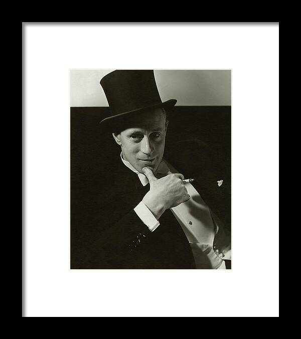 Actor Framed Print featuring the photograph Portrait Of Leslie Howard by Edward Steichen