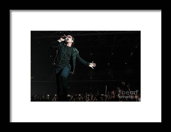 U2 Framed Print featuring the photograph U2 #12 by Jenny Potter