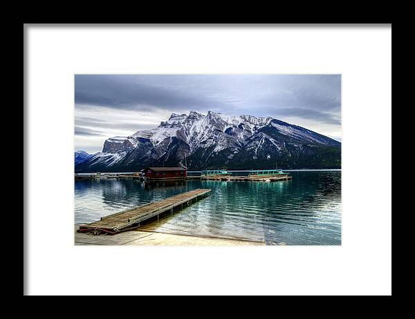 Banff Alberta Canada Framed Print featuring the photograph Banff Alberta Canada #47 by Paul James Bannerman