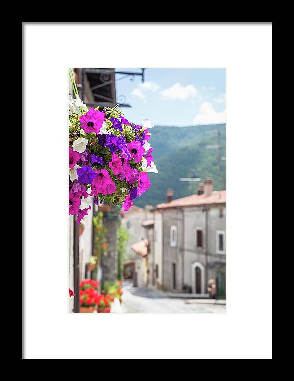 Shutter Framed Print featuring the photograph Italian Country In Abruzzo #5 by Deimagine