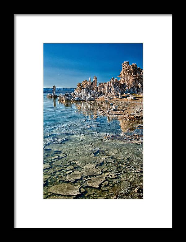 Lake Framed Print featuring the photograph Mono Lake #5 by Cat Connor