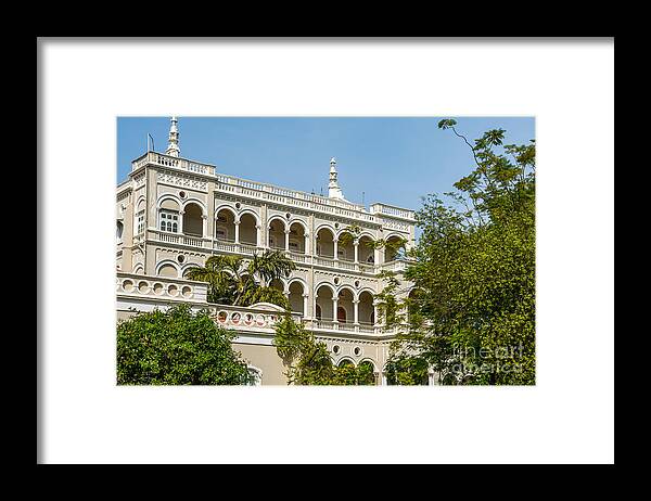 Palace Framed Print featuring the photograph The Aga Khan Palace #5 by Kiran Joshi