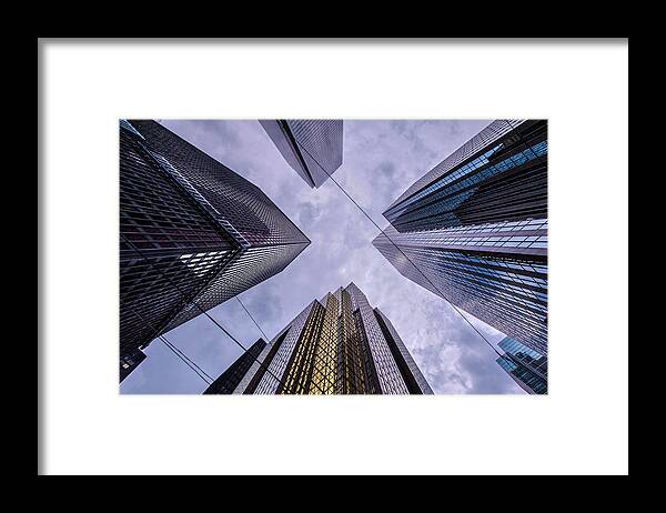 Architecture Framed Print featuring the photograph Toronto Downtown #5 by Joseph Amaral