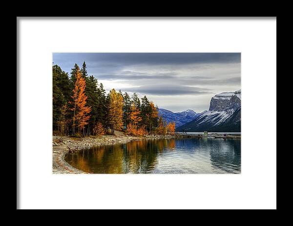 Banff Alberta Canada Framed Print featuring the photograph Banff Alberta Canada #50 by Paul James Bannerman