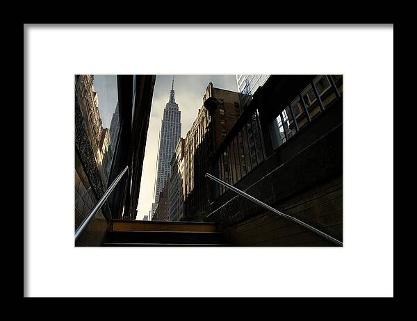 Nyc Framed Print featuring the photograph 53th Avenue by Sebastien Del Grosso