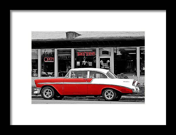 1956 Framed Print featuring the photograph '56 Tattoo #56 by Christopher McKenzie