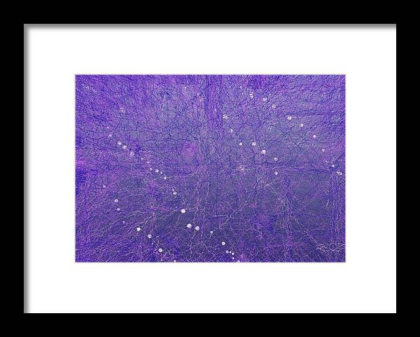 Abstract Framed Print featuring the digital art 5x7.l.1.12 by Gareth Lewis