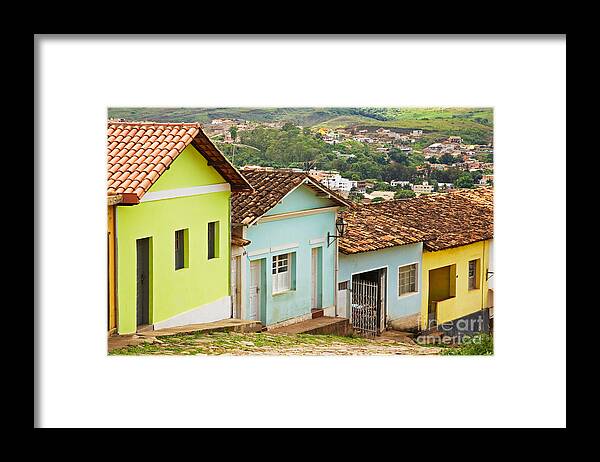 Architectural Framed Print featuring the photograph Brazil #6 by David Davis