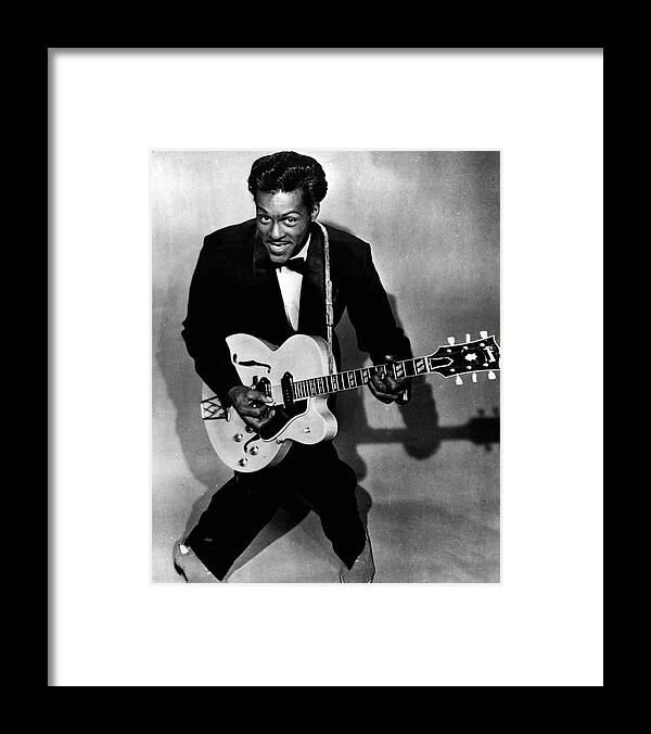 Chuck Berry Framed Print featuring the photograph Chuck Berry #6 by Retro Images Archive