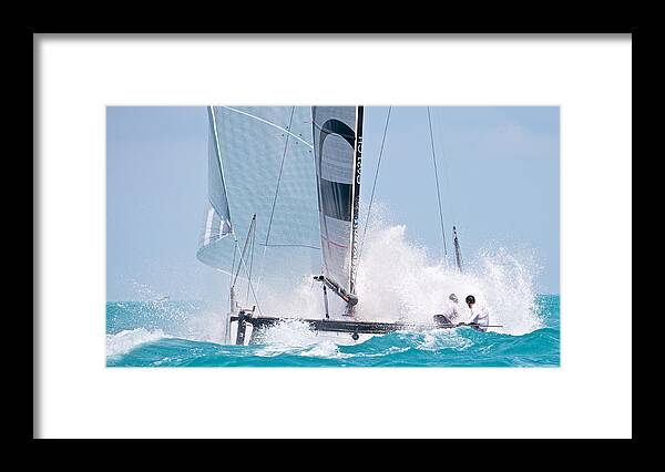 Sail Framed Print featuring the photograph Key West Race Week #842 by Steven Lapkin