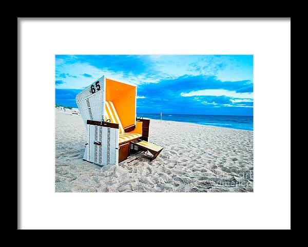 Beach Framed Print featuring the photograph 65 Invites by Hannes Cmarits