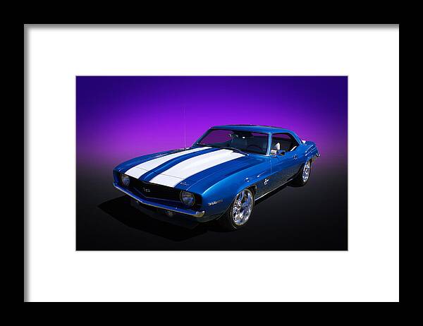 1969 Framed Print featuring the photograph 69 Camaro by Keith Hawley