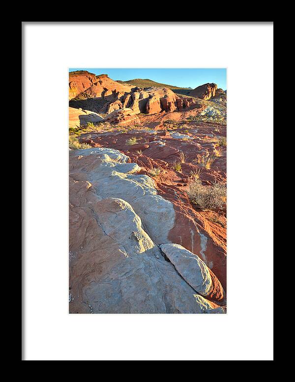Valley Of Fire State Park Framed Print featuring the photograph Fire Wave in Valley of Fire #8 by Ray Mathis