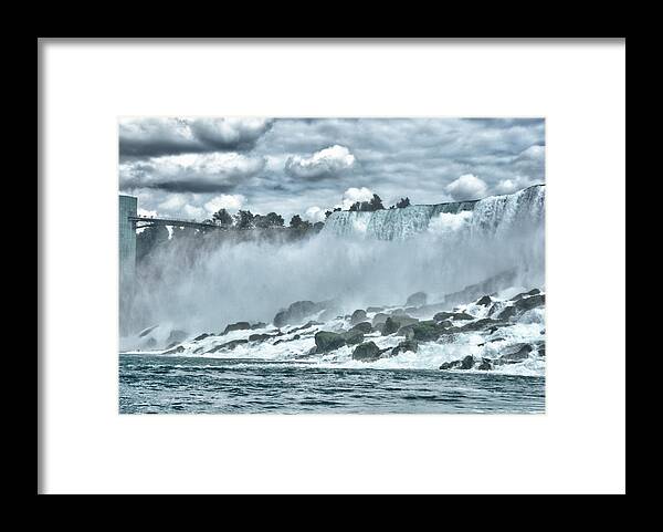 Canada Framed Print featuring the photograph Niagara Falls #7 by Prince Andre Faubert