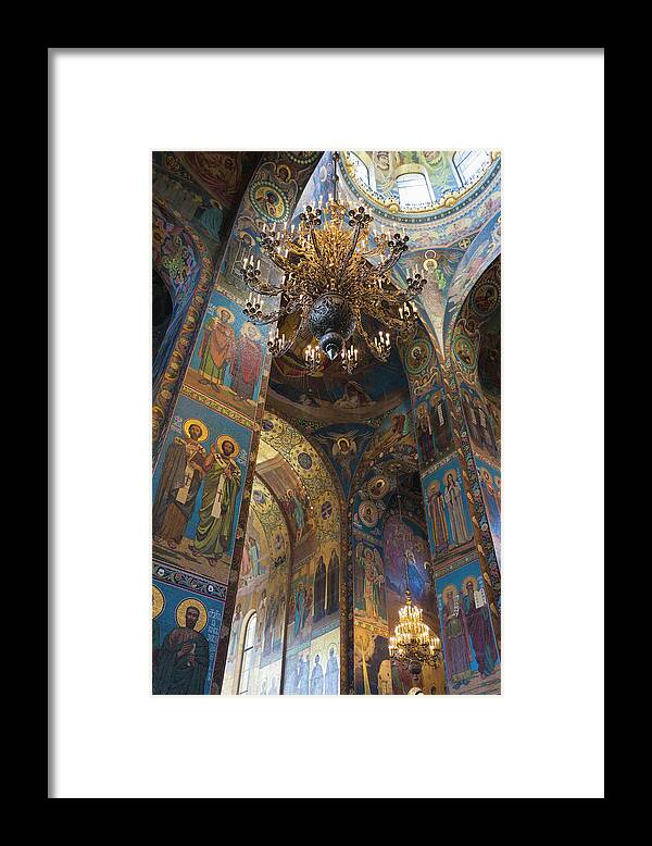 Build Framed Print featuring the photograph Russia, Saint Petersburg, Center #7 by Walter Bibikow