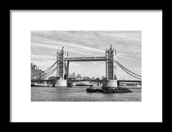 Tower Bridge Framed Print featuring the photograph Tower Bridge #7 by Chris Day