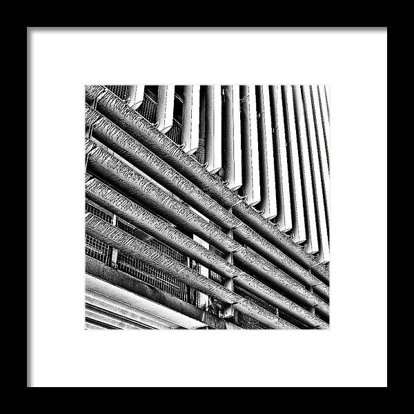 Beautiful Framed Print featuring the photograph Car Park 2 by Jason Roust