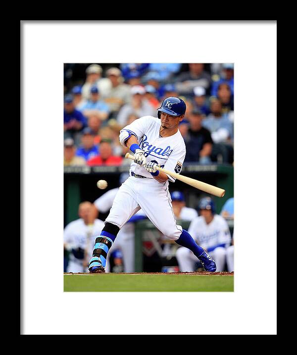 American League Baseball Framed Print featuring the photograph Baltimore Orioles V Kansas City Royals #8 by Jamie Squire