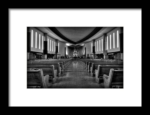 Mn Church Framed Print featuring the photograph Church of Saint Columba #8 by Amanda Stadther
